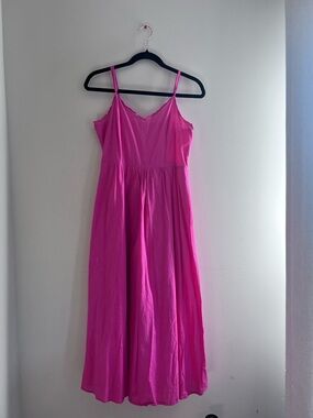 SHEIN Hot Pink Spaghetti Strap Maxi Dress